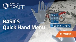 Tutorial Quick Hand Menu  Hololight Space [upl. by Clarke312]