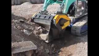 MB crushing and screening bucket  wwwmbcrushercom [upl. by Salvatore736]