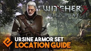 The Witcher 3  Ursine Armor Set Location Guide [upl. by Paxon]