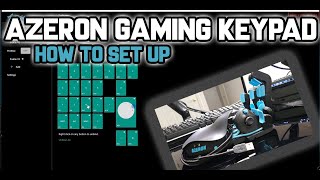 How to Set up Azeron Gaming Keypad  Azeron CLASSIC [upl. by Ybsorc]