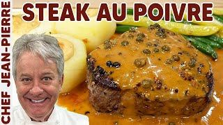 My Favorite Sauce for a Steak  Chef JeanPierre [upl. by Oiramej880]