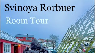 Svinøya Rorbuer Room Tour in Svolvaer LofotenNorway [upl. by Gievlos296]