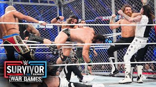 Men’s WarGames Match Survivor Series WarGames 2023 highlights [upl. by Lexerd270]