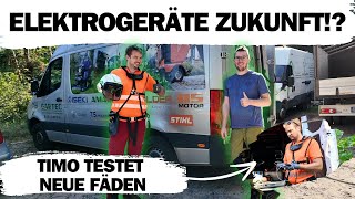 Fadentest amp Elektro vs Benzin Was taugt im ProfiEinsatz 💥🔌🛠️ [upl. by Avin]