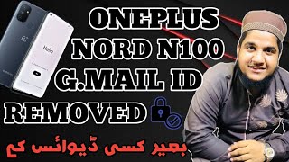 oneplus nord n100 frp bypass android 11without device how to frp bypass nord n100 android 11 [upl. by Lombard843]