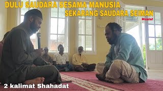 SEKARANG MENJADI SAUDARA SEIMANORANG PAPUA MUALAF papua islam [upl. by Yanetruoc632]