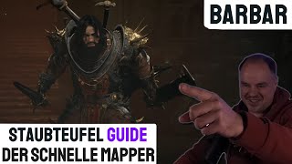 Diablo 4  BARBAR FULL GUIDE  Staubteufel Wirbelwind  Der perfekte Mapper [upl. by Adnihc828]