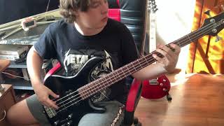 Metallica  Eye of the beholder Bass cover [upl. by Airat]