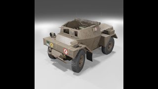 Daimler Dingo Scout Car [upl. by Elimac]