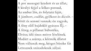 Az Éj monológja Csongor és Tünde Vörösmarty Mihály [upl. by Marquardt]