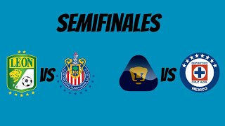 ASÍ se JUGARÁN las SEMIFINALES en la LIGUILLA de la LigaMX GUARDIANES 2020 [upl. by Toth]