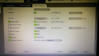 Alarme de mascaramento em DVR intelbras [upl. by Berlyn]