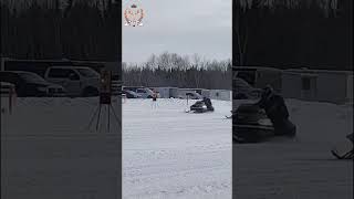 Vintage Snowmobile Drags Nipawin Saskatchewan 2023 [upl. by Grimbly610]