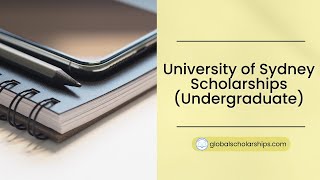 How to Apply for University of Sydney Undergraduate Scholarships [upl. by Stich]