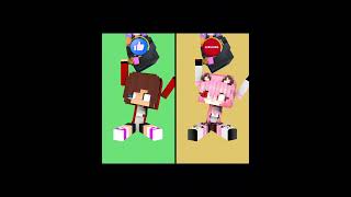 JJ MAIZEN VS KC APHMAU CREW  BEST FOR Aphmau shorts trending fypシ [upl. by Hansen]