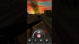 Nice hoking ❤️ line change ❤️💯 train simulator 🚂🚃❤️💯1000subscriber 4000whatchtime viralshort [upl. by Enaed]