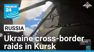 Ukraine crossborder raids in Russia thousands evacuated from Kursk region • FRANCE 24 English [upl. by Stead]