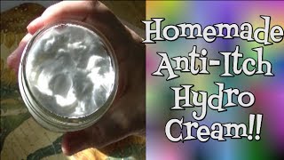 Homemade Anti Itch Hydro Cream Noreens Kitchen [upl. by Tabatha842]