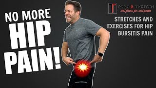 IT WORKS How To Treat Hip Pain At Home  Physical Therapy [upl. by Retrop711]