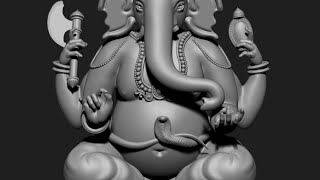 Sri Ganesha ZBrush Digital Sculpting zbrush reinsacademy vishalrein [upl. by Alleb576]