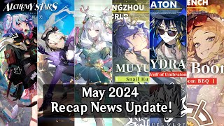 Alchemy Stars Rachel amp Zeta debut  Recap May 2024 News Updates [upl. by Reinertson26]