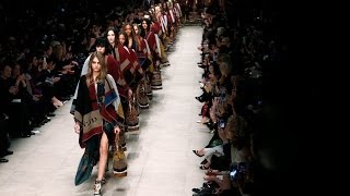 Burberry Prorsum Womenswear AutumnWinter 2014 Collection [upl. by Leoy]