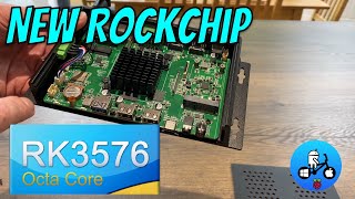 A NEW Rockchip CPU RK3576 Mekotronics R57 [upl. by Yanahc]