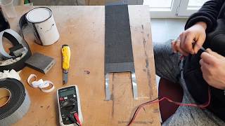 How to make a Infrared Panel from conductive ink [upl. by Aihsetal]