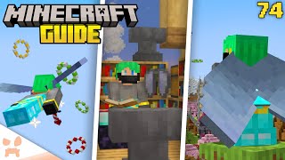 BEST Minecraft 121 Elytra Enchantments How To Fly amp Skytracks [upl. by Kcinimod780]