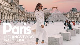 The ULTIMATE Paris Travel Guide  Top 12 Things To Do  Map  4K [upl. by Cantone759]