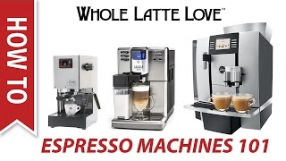 Espresso Machines for Beginners [upl. by Wendy]