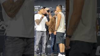 🇧🇷👑 JOSE ALDO AND MARIO BAUTISTA FACE OFF AT UFC 307 PRESS CONFERENCE [upl. by Bassett]