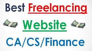 Best freelance website for CACSFinance  Grow Your freelancing business in Finance [upl. by Jaymee]