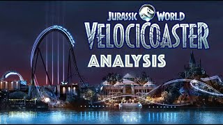 Jurassic World Velocicoaster Official Announcement Analysis Universal Orlando Islands of Adventure [upl. by Olsewski311]