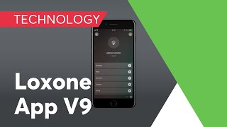 Loxone Smart Home App V9 [upl. by Airetak]