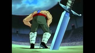 Yusuke vs Chu  Full Fight HQ  Dark Tournament  Yu Yu Hakusho [upl. by Aelegna]