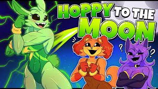 CatNap X DogDay X Hoppy Hopscotch HOP To The MOON  Poppy Playtime Chapter 3┃Comic Dub [upl. by Thurston]