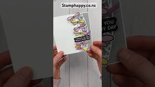 Here’s a great way to use clear embossing powder shorts craft cardmakingideas [upl. by Enenej]