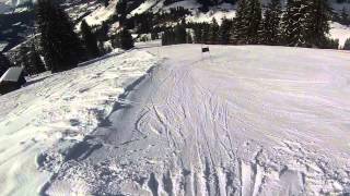 Le Rosey GS ski training GOPRO Gstaad [upl. by Annawyt]