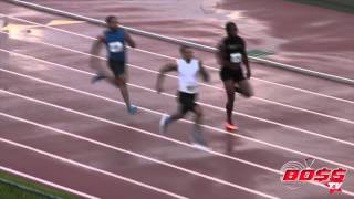 Arte Collins WINS 2015 TSU Relays Mens 200m Dash On BOSSTV [upl. by Incrocci]