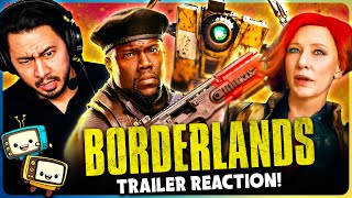 BORDERLANDS Official Trailer REACTION  Cate Blanchett  Kevin Hart  Jack Black [upl. by Notlaw]