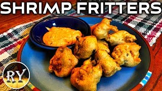 Shrimp Fritters With Cajun Remoulade [upl. by Nnayecats824]