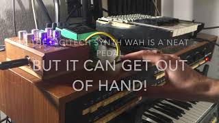 Dr Böhm Solist 78 Jam with Digitech Synth Wah Pedal [upl. by Annaear736]