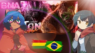 BNA React Rap O Novo Império  Godzilla e Kong Monsterverse  Papyrus Da Batata 🇧🇷🇧🇴 [upl. by Kuehnel]