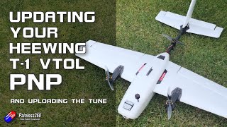 HEEWING Ranger T1 VTOL PNP Updating Arduplane safely [upl. by Aihselat]