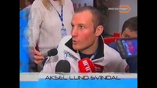 Поверненя Акселя 2008 Aksel Lund Svindal [upl. by Akinej294]