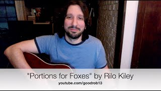 Portions for Foxes by Rilo Kiley  guitar lesson  How to play cool songs on guitar [upl. by Hayimas]