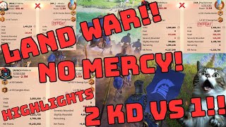 RISE OF KINGDOMS  KVK 3431 VS 3435  3432 LAND WAR highlights [upl. by Elnukeda]