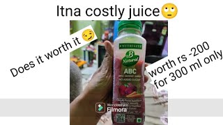 NUTRILITE JUICE REVIEW 🍎🥕🌰does it worth it guys 🙋‍♀️ for the first time review of some new thing [upl. by Deena]