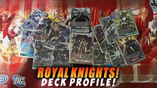 Royal Knights ASSEMBLE Digimon BT13 Omnimon RK Deck Profile  COMBOS and LINES [upl. by Damarra886]